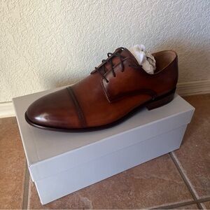 Curatore Men's Brown Leather Dress Shoe